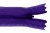 Молния потайная Т3 866, 20 см, капрон, цвет фиолетовый - купить в Кирове. Цена: 5.27 руб.