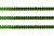 Пайетки "ОмТекс" на нитях, SILVER-BASE, 6 мм С / упак.73+/-1м, цв. 4 - зеленый - купить в Кирове. Цена: 484.77 руб.