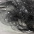 Сетка Фатин Глитер Спейс, 12 (+/-5) гр/м2, шир.150 см, 16-167/черный - купить в Кирове. Цена 184.03 руб.
