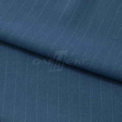 Костюмная ткань "Жаклин", 188 гр/м2, шир. 150 см, цвет серо-голубой - купить в Кирове. Цена 426.49 руб.
