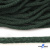 Шнур плетеный d-6 мм, 70% хлопок 30% полиэстер, уп.90+/-1 м, цв.1083-тём.зелёный - купить в Кирове. Цена: 588 руб.