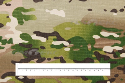 Ткань смесовая рип-стоп камуфляж C#201313, 210 гр/м2, шир.150см - купить в Кирове. Цена 244.99 руб.