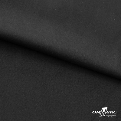 Ткань сорочечная Темза, 80%полиэстр 20%вискоза, 120 г/м2 ш.150 см, цв.черный - купить в Кирове. Цена 269.93 руб.