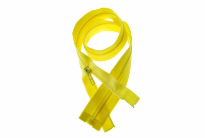 Тракторная молния Т5 131, 20 см, неразъёмная, цвет жёлтый - купить в Кирове. Цена: 18.34 руб.