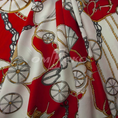 Плательная ткань "Фламенко" 13.1, 80 гр/м2, шир.150 см, принт этнический - купить в Кирове. Цена 241.49 руб.