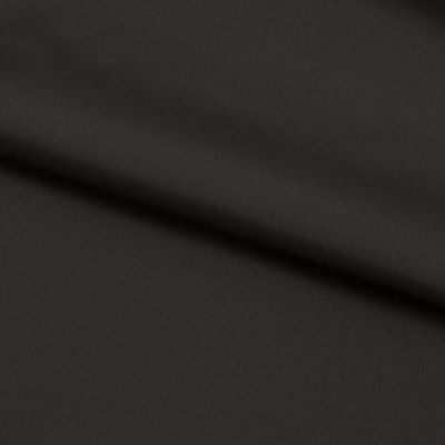 Курточная ткань Дюэл Middle (дюспо), WR PU Milky, Black/Чёрный 80г/м2, шир. 150 см - купить в Кирове. Цена 123.45 руб.