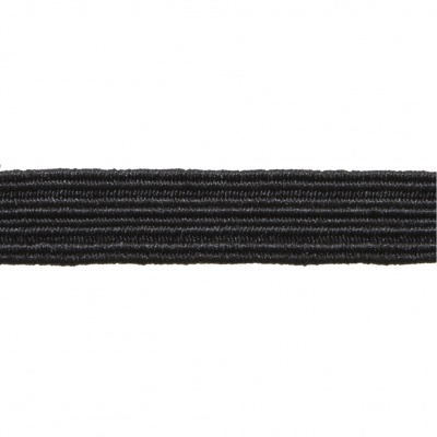 Резинка продежка С-52, шир. 7 мм (20 шт/10 м), цвет чёрный - купить в Кирове. Цена: 1 338.93 руб.